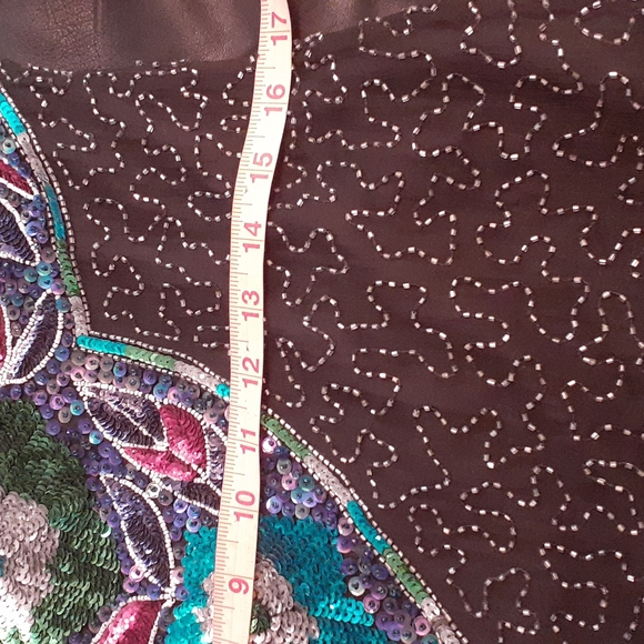 Vintage sequence Designer New Year Dress - Picture 6 of 6